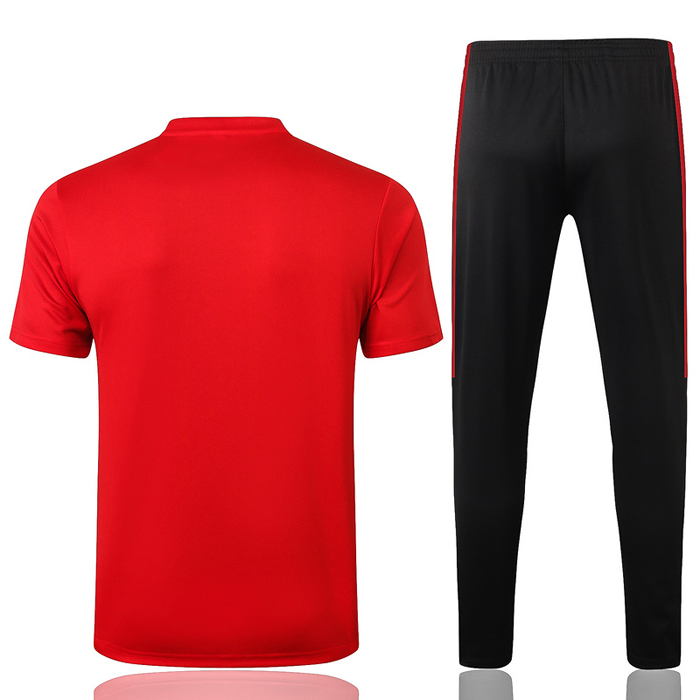 Chandal del AC Milan Manga Corta 2020-2021 Rojo